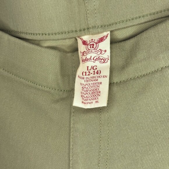 Green Faded Glory Jegging - Picture 3 of 3